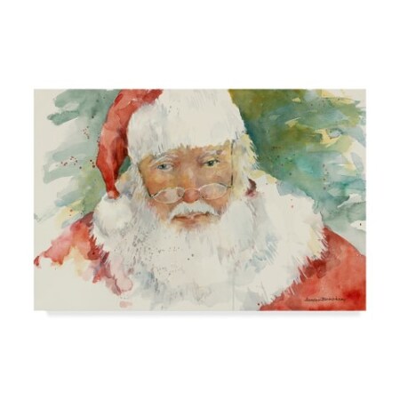 Trademark Fine Art Annelein Beukenkamp 'Santa Portrait' Canvas Art, 30x47 ALI38113-C3047GG